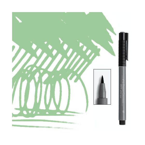 Faber-Castell Pitt artist pen brush - 162 light phthalo green