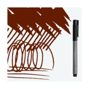 Faber-Castell Pitt artist pen brush - 177 walnut brown