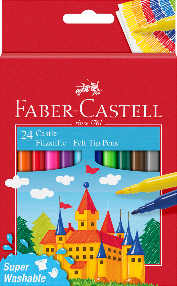 Faber-Castell viltstift set 24