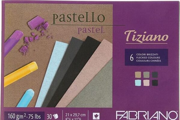 Fabriano Tiziano flecked colours 21 x 29.7