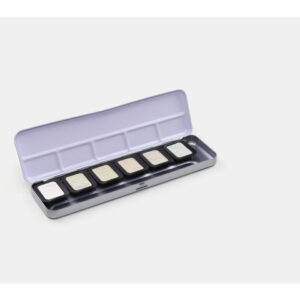 Finetec 30mm zwart metalen blik - 6 high sparkeling