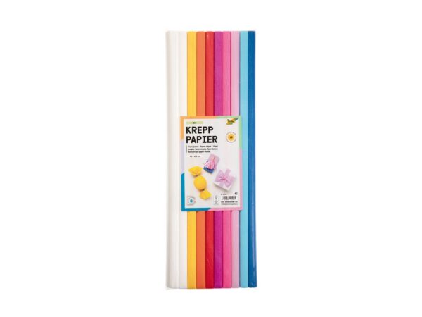 Folia crepepapier - mix kleuren