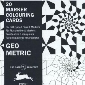 Geometric - Marker Colouring Cards