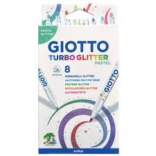 Giotto turbo glitter stiften pastel