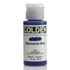 Golden fluid acrylics 30ml – S2 – 2400 ultramarine blue