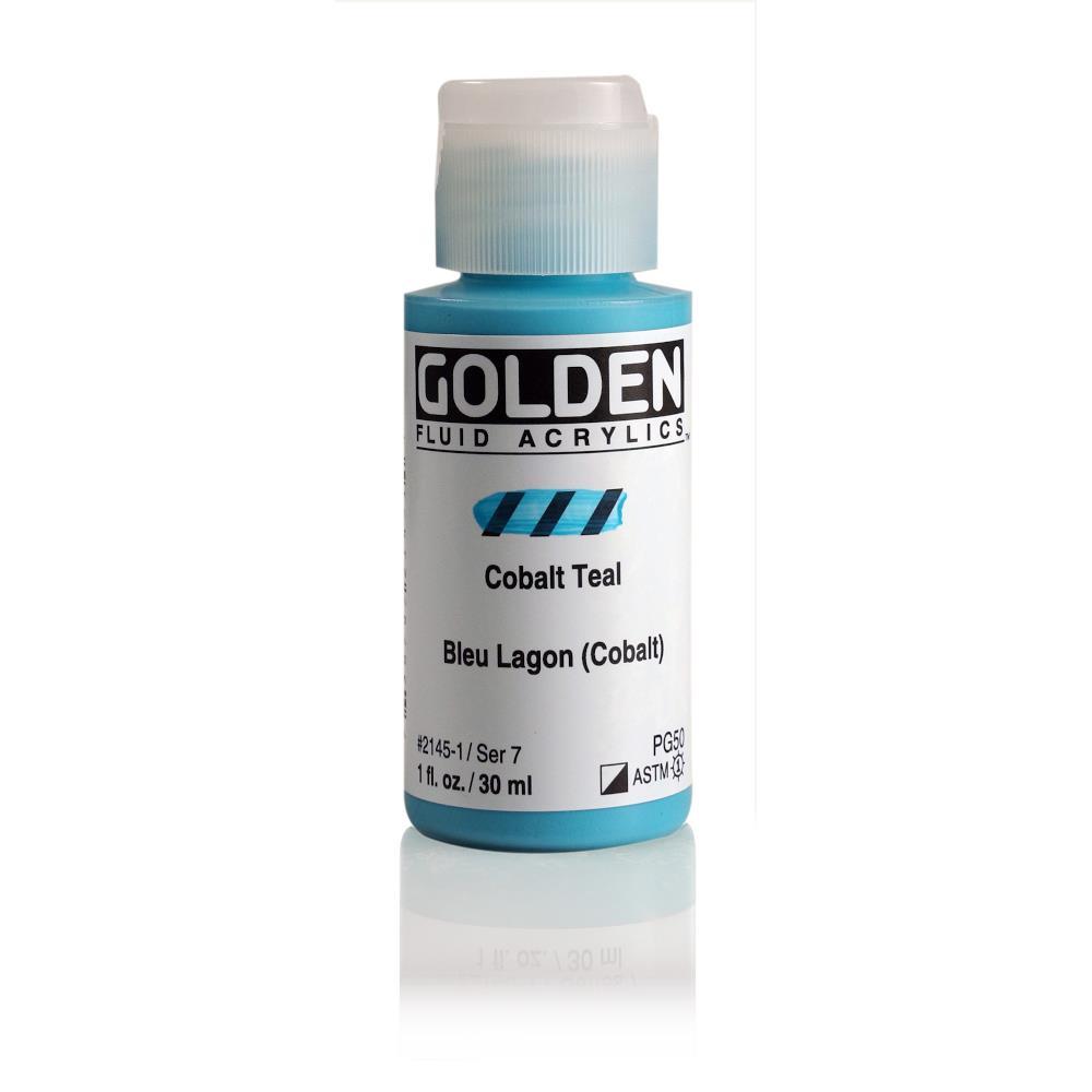 Golden fluid acrylics 30ml – S7 – 2145 cobalt teal
