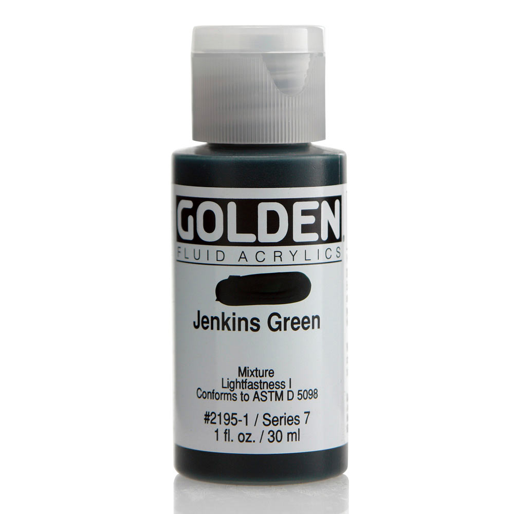 Golden fluid acrylics 30ml – S7 – 2195 jenkins green