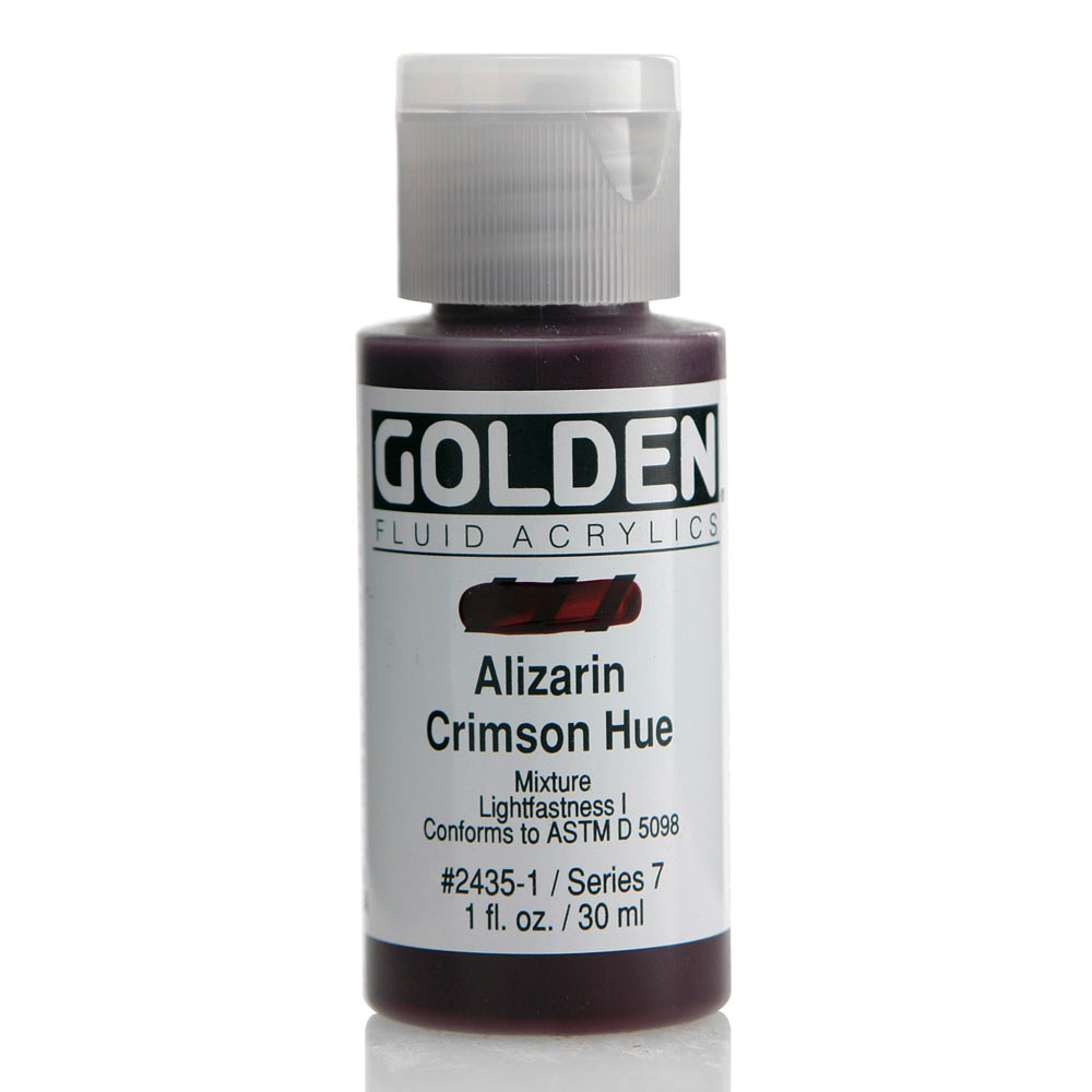 Golden fluid acrylics 30ml – S7 – 2435 alizarin crimson hue