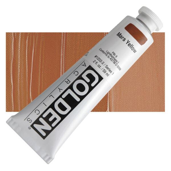 Golden heavy body acryl 60ml - S1 - 1202 mars yellow