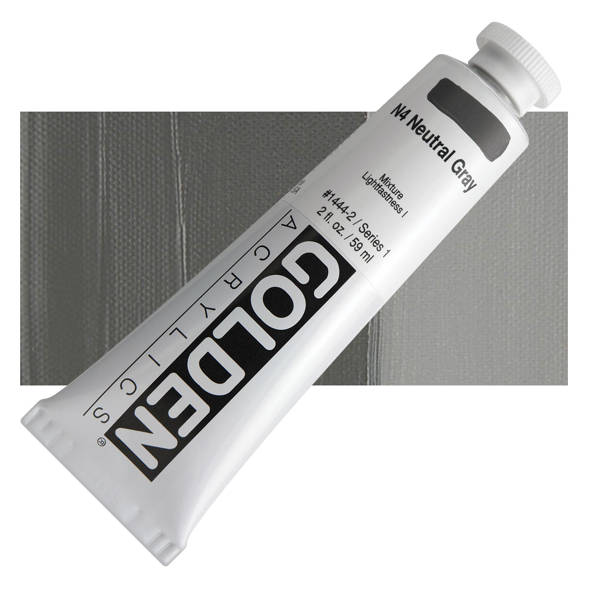 Golden heavy body acryl 60ml - S1 - 1444 N4 neutral gray