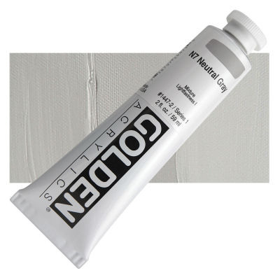 Golden heavy body acryl 60ml - S1 - 1447 N7 neutral gray