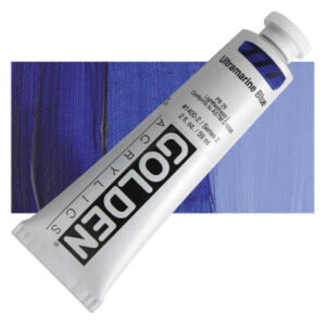 Golden heavy body acryl 60ml - S2 - 1400 ultramarine blue