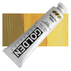 Golden heavy body acryl 60ml - S6 - 1225 nickel azo yellow