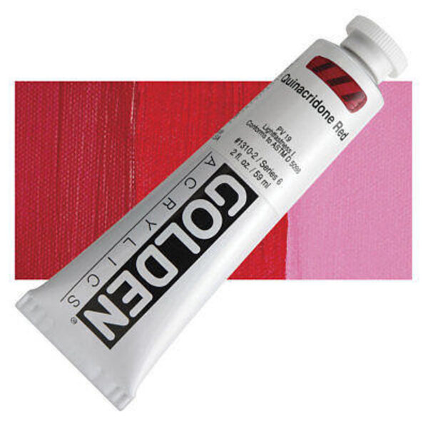 Golden heavy body acryl 60ml - S6 - 1310 quinacridone red