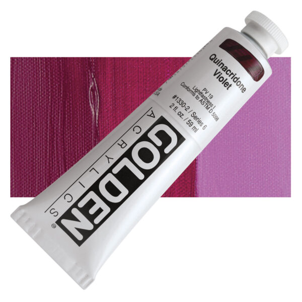 Golden heavy body acryl 60ml - S6 - 1330 quinacridone violet