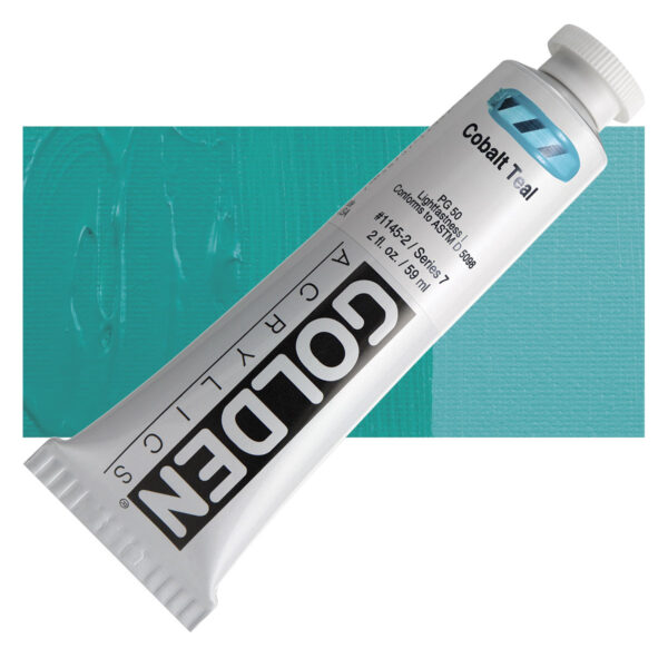 Golden heavy body acryl 60ml - S7 - 1145 cobalt teal