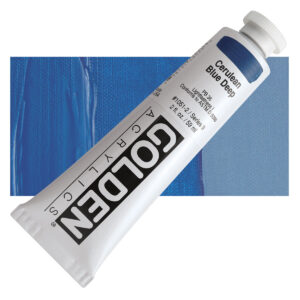 Golden heavy body acryl 60ml - S9 - 1051 cerulean blue deep