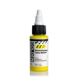 Golden high flow acrylics 30ml - 8553 benzimidazolone yellow medium
