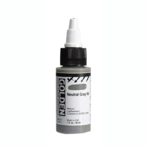 Golden high flow acrylics 30ml – S1 – 8533 N5 neautral gray