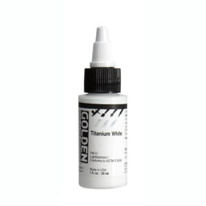 Golden high flow acrylics 30ml – S1 – 8549 titanium white