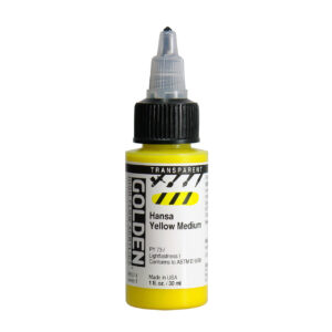 Golden high flow acrylics 30ml – S1 – 8557 hansa yellow medium