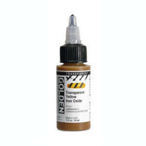Golden high flow acrylics 30ml – S1 – 8565 transparant yellow iron oxide