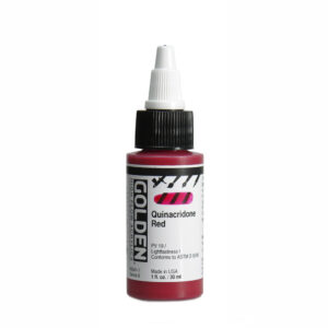 Golden high flow acrylics 30ml – S6 – 8541 quinacridone red