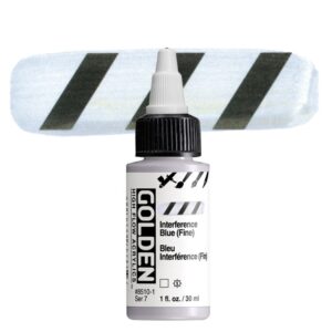 Golden high flow acrylics 30ml - S7 - 8510 interference blue (fine)