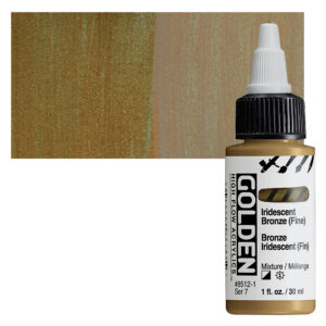 Golden high flow acrylics 30ml - S7 - 8512 iridescent bronze (fine)