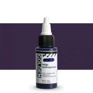 Golden high flow acrylics 30ml – S7 – 8522 indigo (anthraquinone)