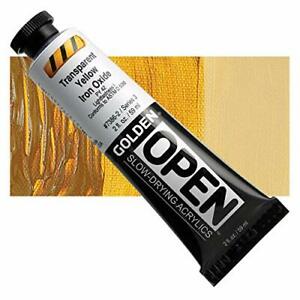 Golden open acryl 60ml – S3 – 7386 transparant yellow iron oxide