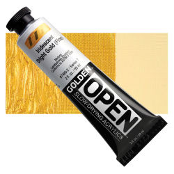 Golden open acryl 60ml – S7 – 7480 iridescent bright gold (fine)
