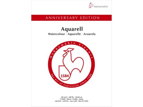Hahnemhle anniversary pad 425gr 24 x 32