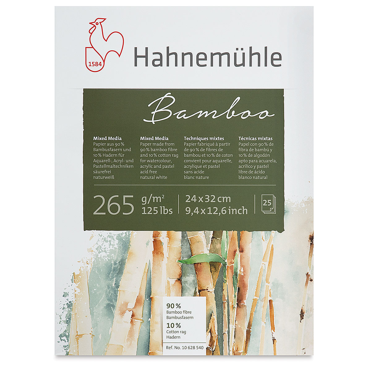 Hahnemhle Bamboo mixed media 24 x 32