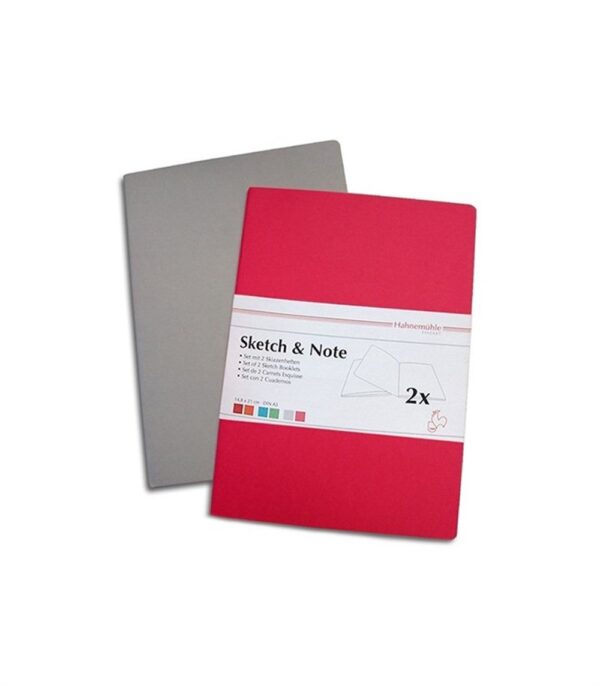 Hahnemhle sketch & note A5 laurier/fuchsia