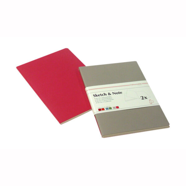 Hahnemhle sketch & note A6 laurier/fuchsia