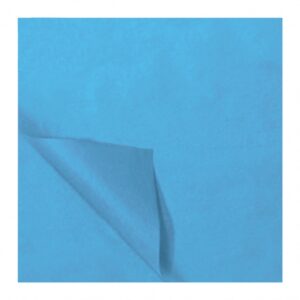 HAZA zijdevloei 50x70 5 vel op rol - 185835 middenblauw