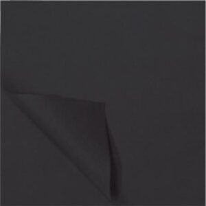 HAZA zijdevloei 50x70 5 vel op rol - 185859 zwart