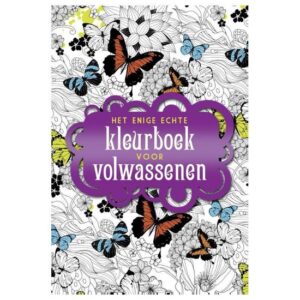 Het enige echte kleurboek voor volwassenen 1