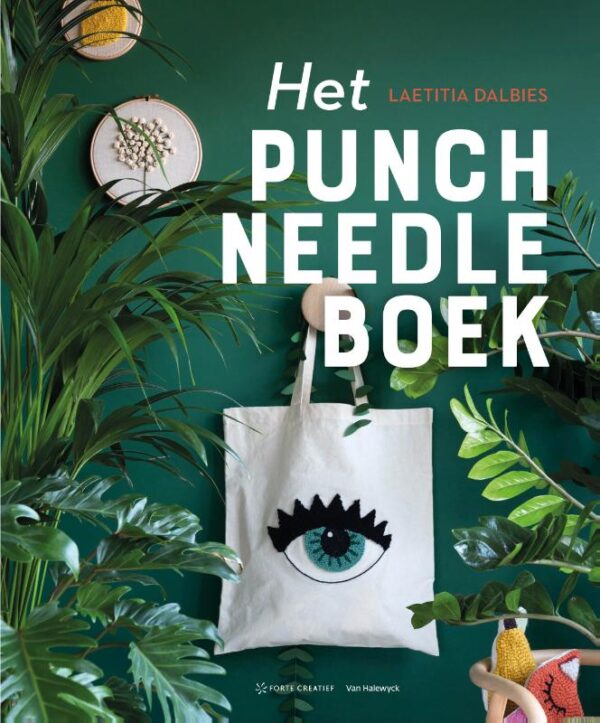 Het punch needle boek, Laetitia Dalbies
