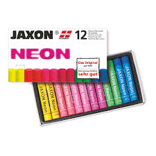Jaxon oliepastel 12 neon