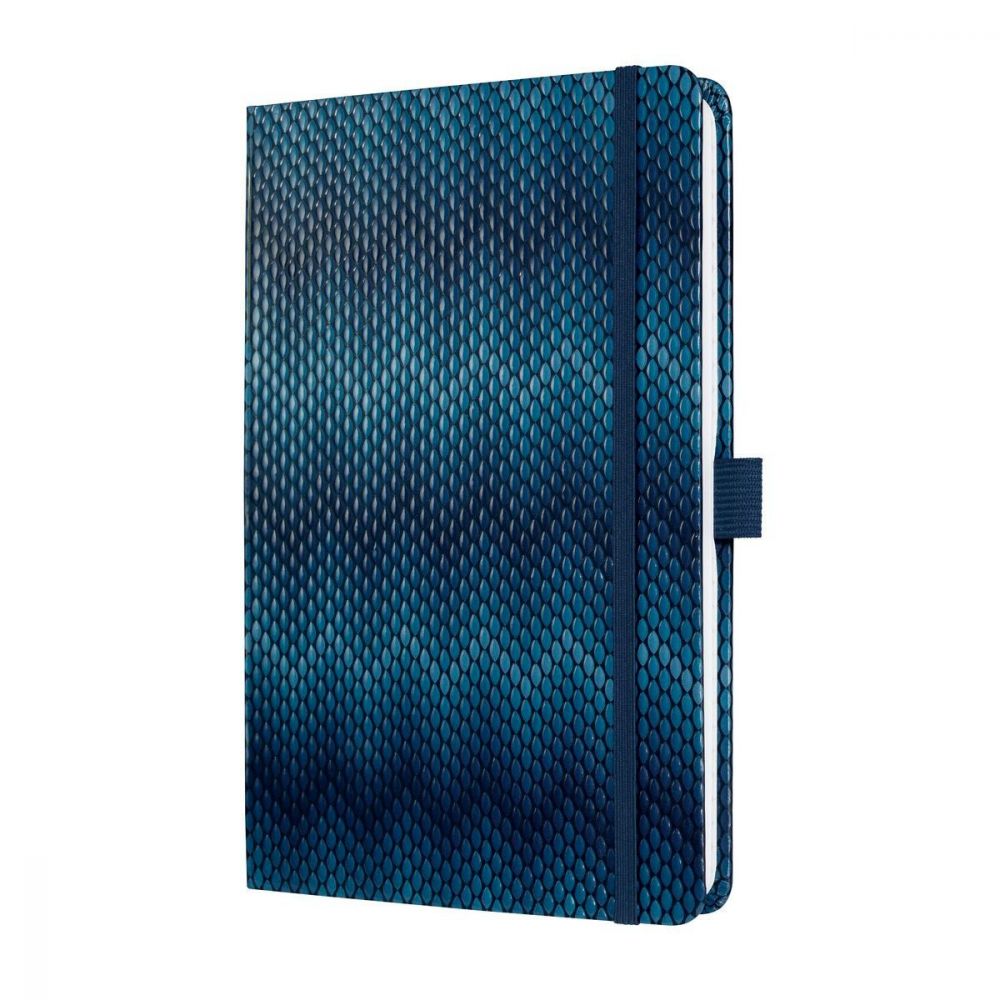 Jolie notitieboek A5 gelijnd - hardcover blauw