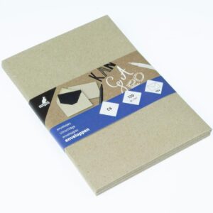 Kangaro enveloppe C6 10 stuks - grijs