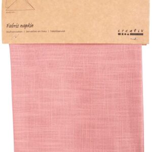 Katoenen servetten 42 x 42 - set 2 roze