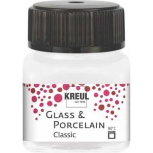 Kreul Glass & Porcelain classic - 16238 metallic parelwit