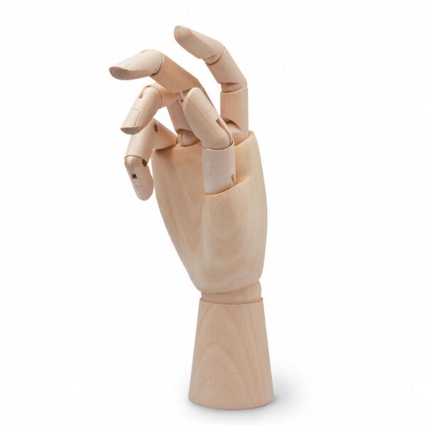 Ledenhand vrouw 25cm