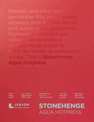 Legion Stonehenge aquarelpapier hotpressed - 23 x 30