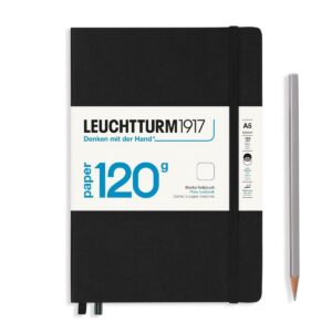 Leuchtturm1917 medium 120gr - plain - black