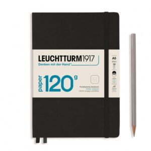 Leuchtturm1917 medium Black A5 120 grams