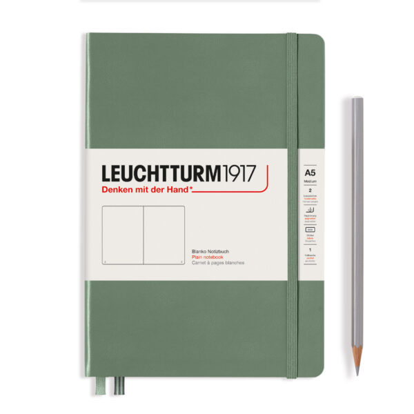 Leuchtturm1917 medium - blanco - olive